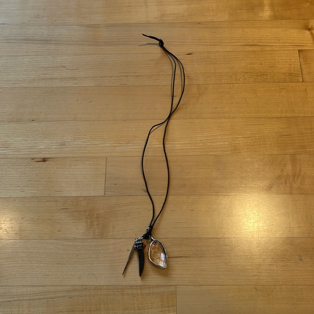 Chan Luu boho sterling silver necklace